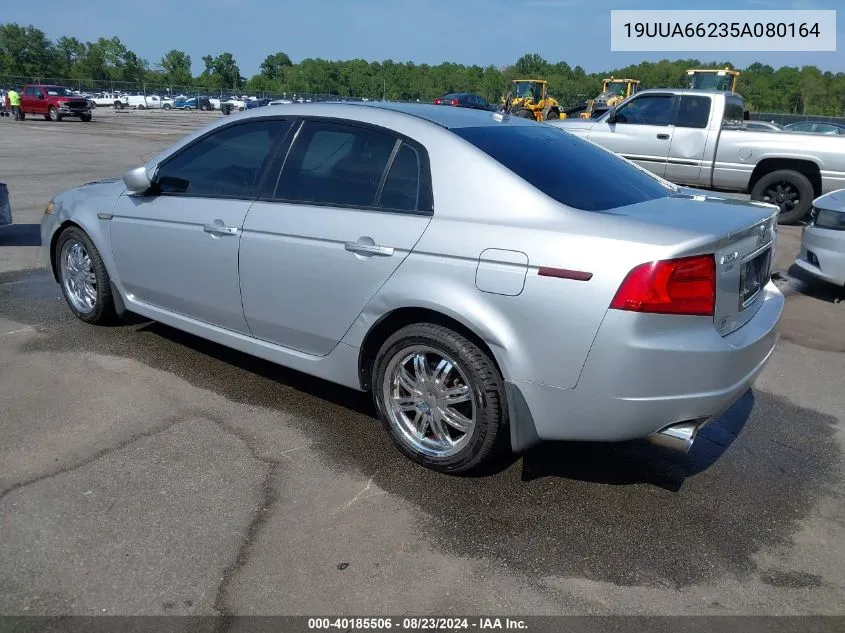 2005 Acura Tl VIN: 19UUA66235A080164 Lot: 40185506