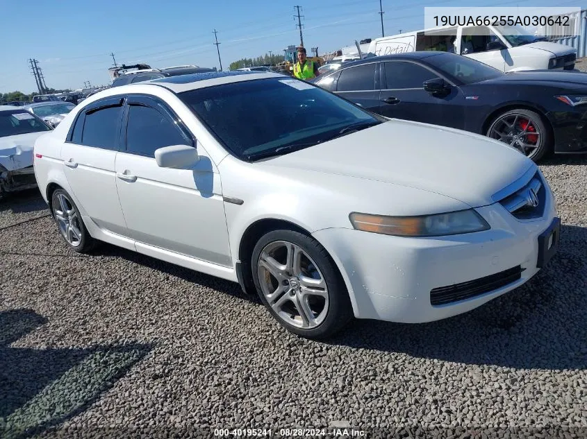 2005 Acura Tl VIN: 19UUA66255A030642 Lot: 40195241