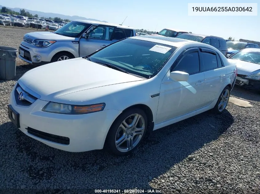 2005 Acura Tl VIN: 19UUA66255A030642 Lot: 40195241