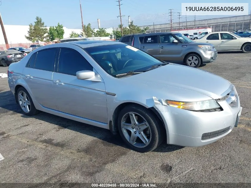 2005 Acura Tl VIN: 19UUA66285A006495 Lot: 40239455