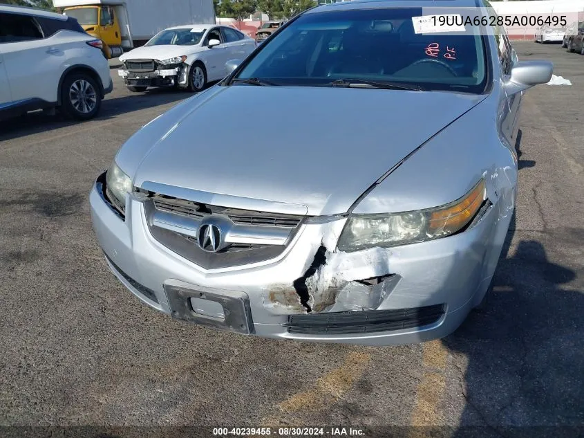 2005 Acura Tl VIN: 19UUA66285A006495 Lot: 40239455