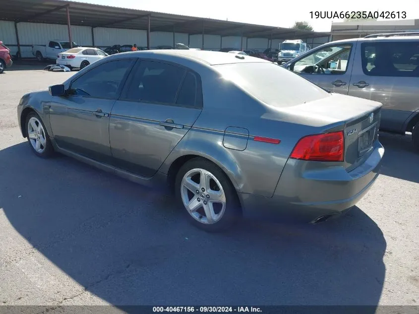 19UUA66235A042613 2005 Acura Tl