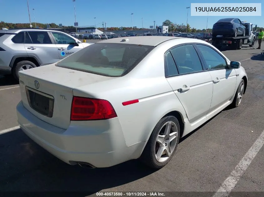 2005 Acura Tl VIN: 19UUA66255A025084 Lot: 40573580