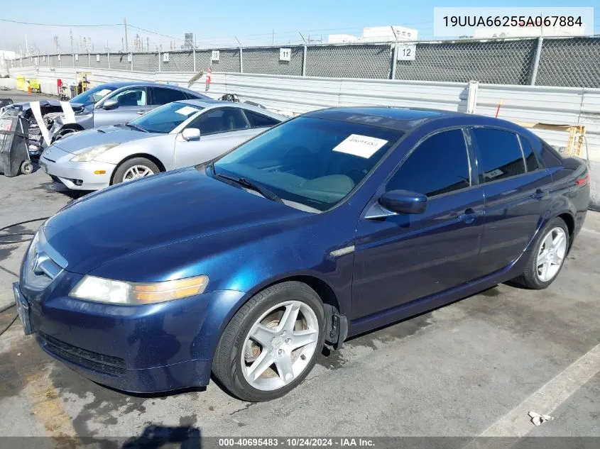 2005 Acura Tl VIN: 19UUA66255A067884 Lot: 40695483