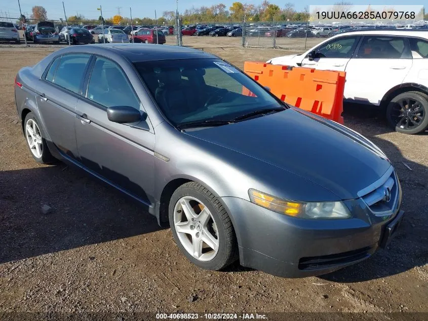 2005 Acura Tl VIN: 19UUA66285A079768 Lot: 40698523