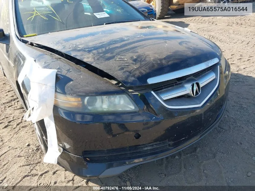 2005 Acura Tl VIN: 19UUA65575A016544 Lot: 40792476