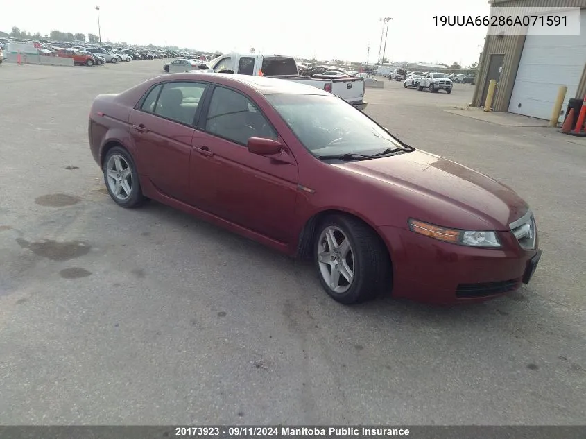 19UUA66286A071591 2006 Acura Tl