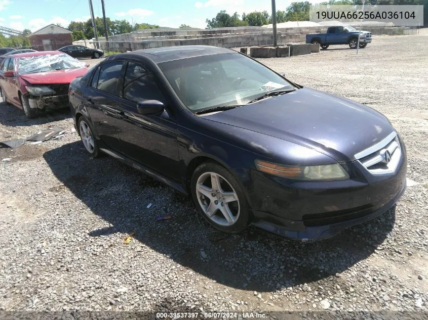 19UUA66256A036104 2006 Acura Tl