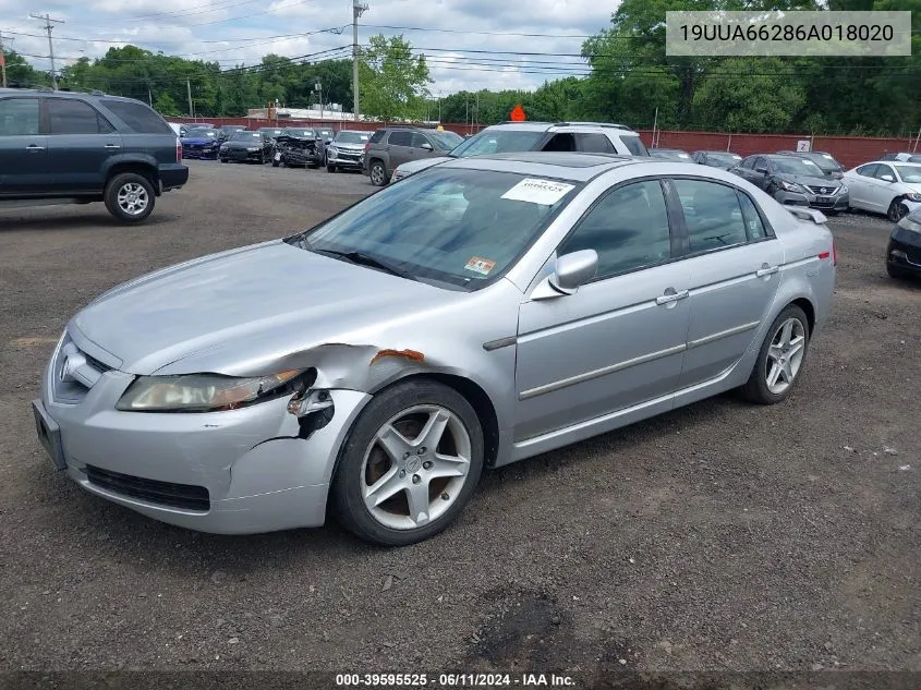 19UUA66286A018020 2006 Acura Tl