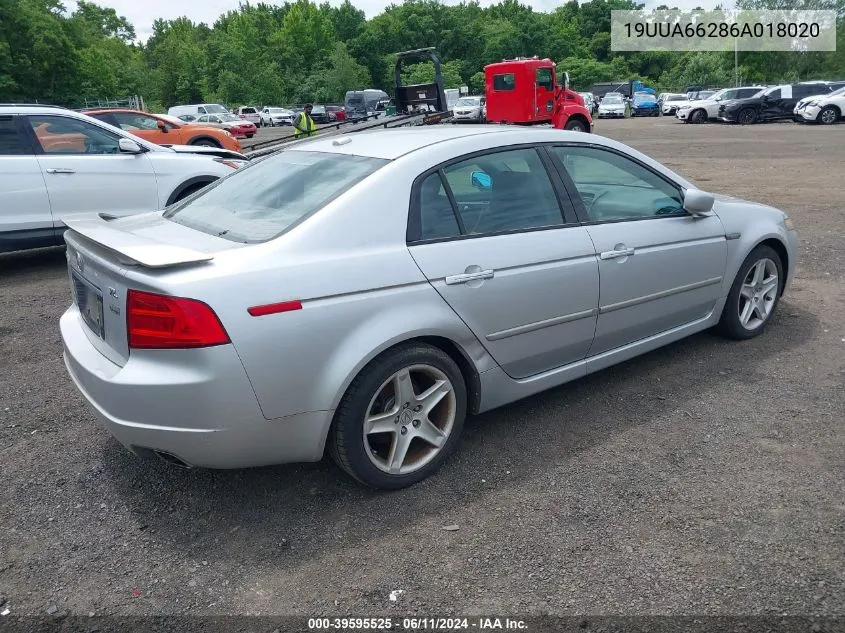 19UUA66286A018020 2006 Acura Tl