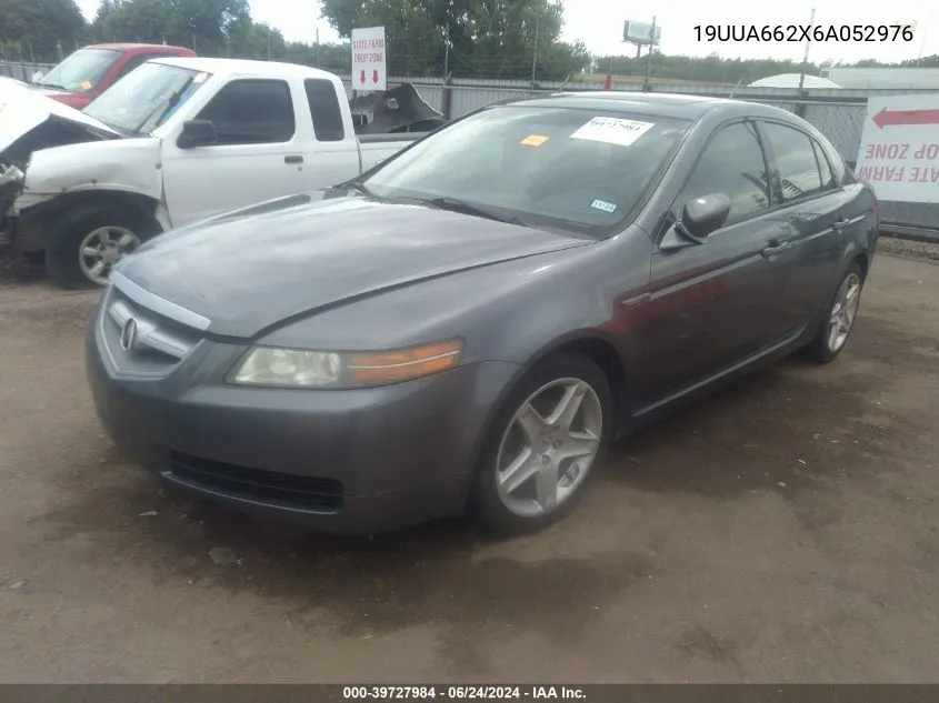 2006 Acura Tl VIN: 19UUA662X6A052976 Lot: 39727984