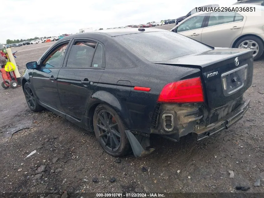 19UUA66296A036851 2006 Acura Tl