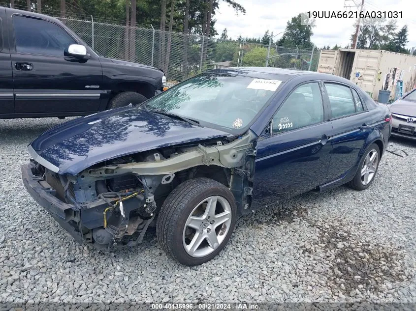 19UUA66216A031031 2006 Acura Tl