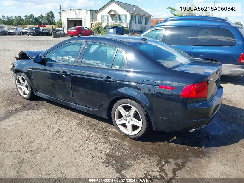 19UUA66216A060349 2006 Acura Tl