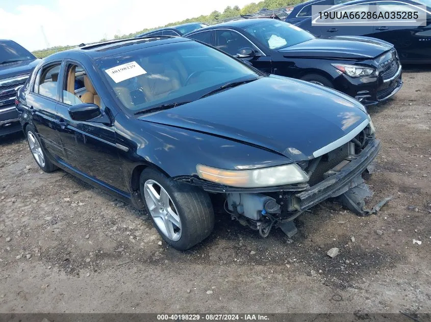 19UUA66286A035285 2006 Acura Tl