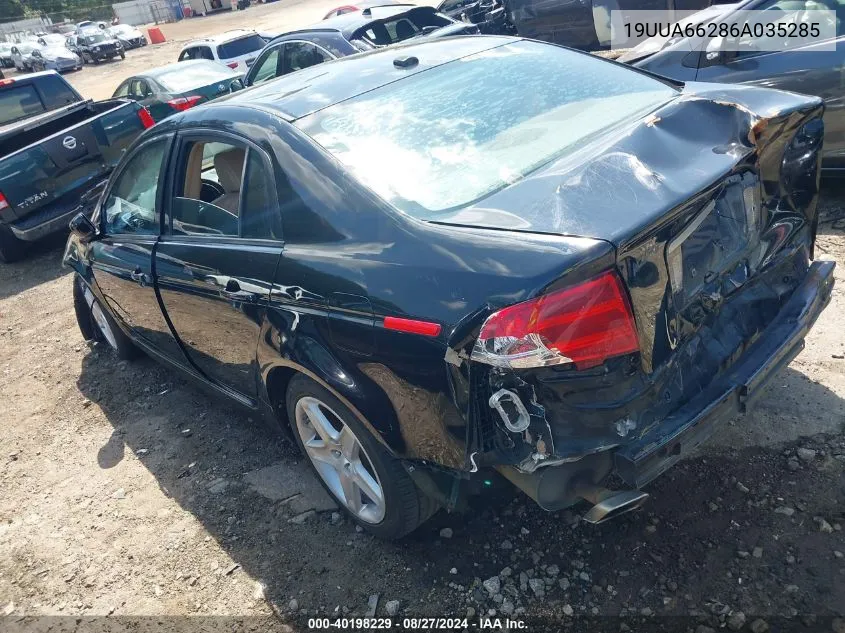 19UUA66286A035285 2006 Acura Tl