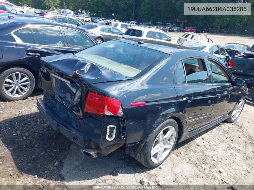 19UUA66286A035285 2006 Acura Tl