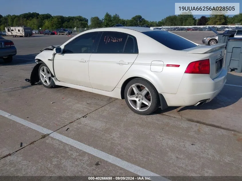 19UUA66256A028505 2006 Acura Tl