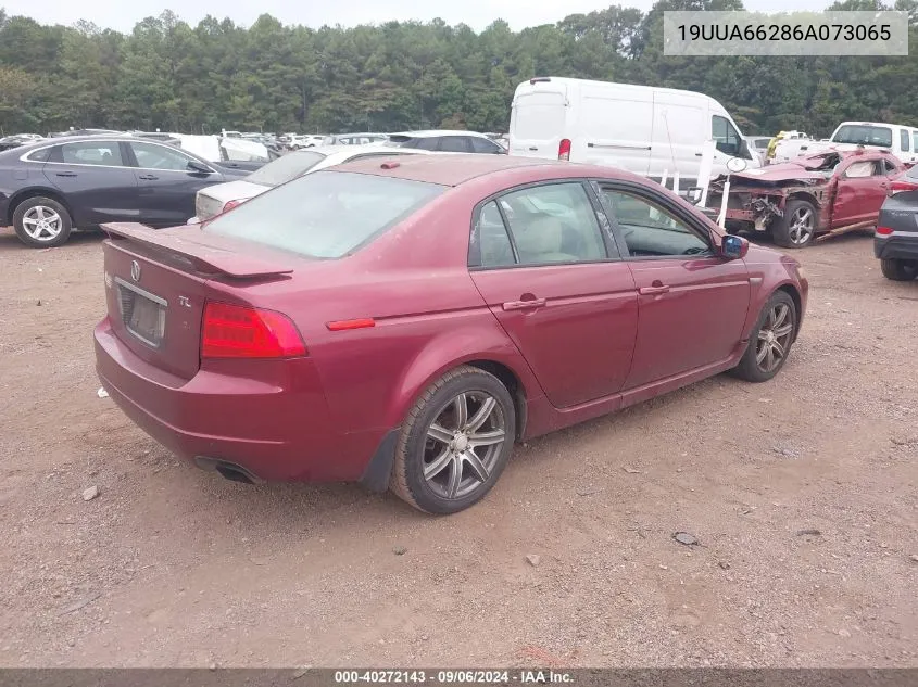 2006 Acura Tl VIN: 19UUA66286A073065 Lot: 40272143