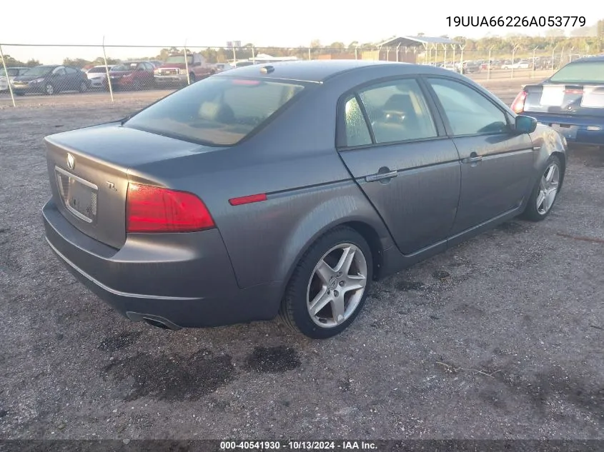 2006 Acura Tl VIN: 19UUA66226A053779 Lot: 40541930