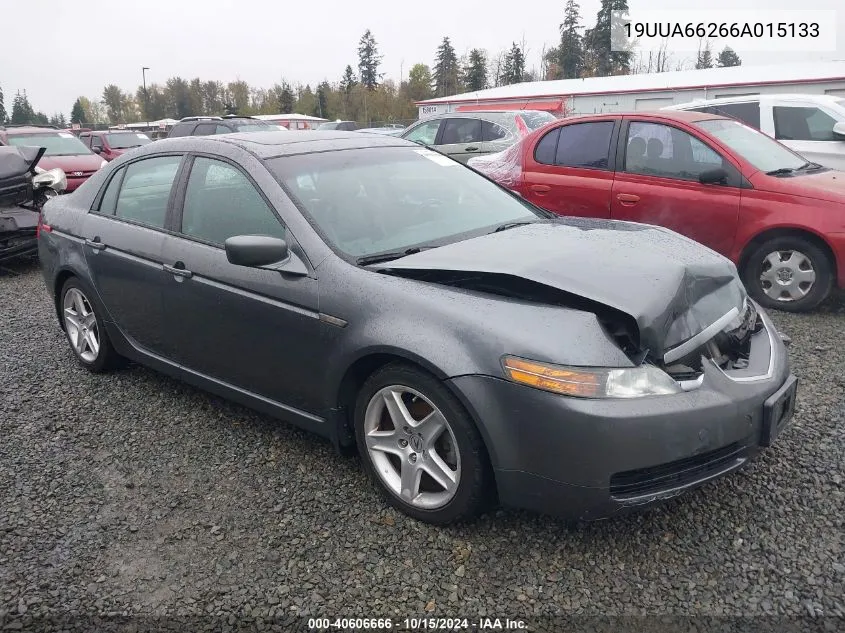 2006 Acura Tl VIN: 19UUA66266A015133 Lot: 40606666