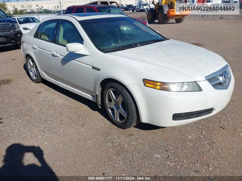 19UUA66226A044662 2006 Acura 3.2Tl