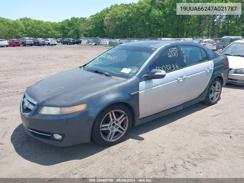 19UUA66247A021787 2007 Acura Tl 3.2