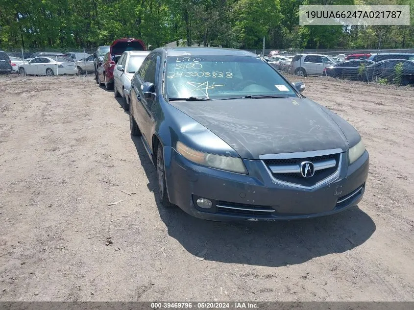 19UUA66247A021787 2007 Acura Tl 3.2