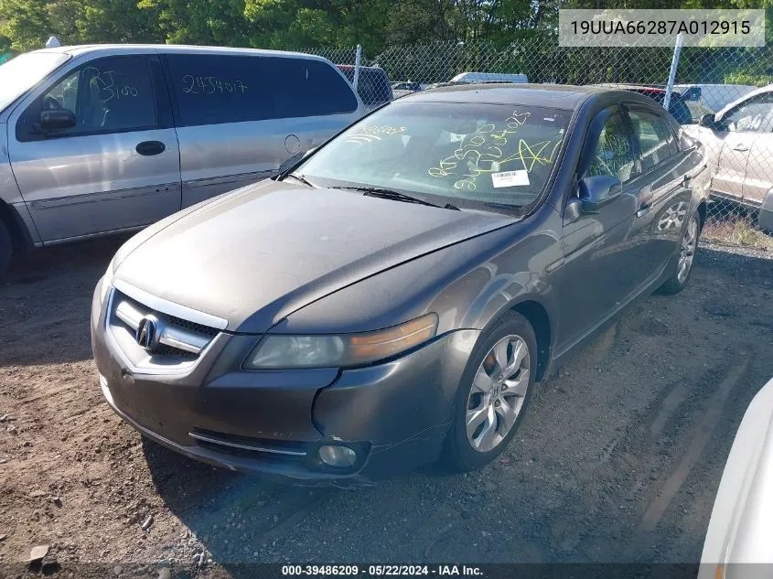 19UUA66287A012915 2007 Acura Tl 3.2