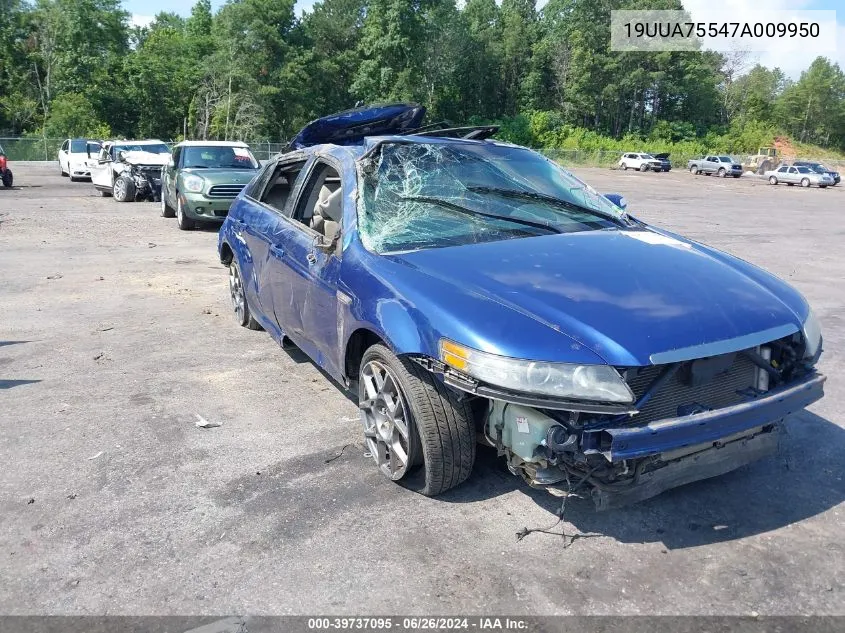 19UUA75547A009950 2007 Acura Tl Type S