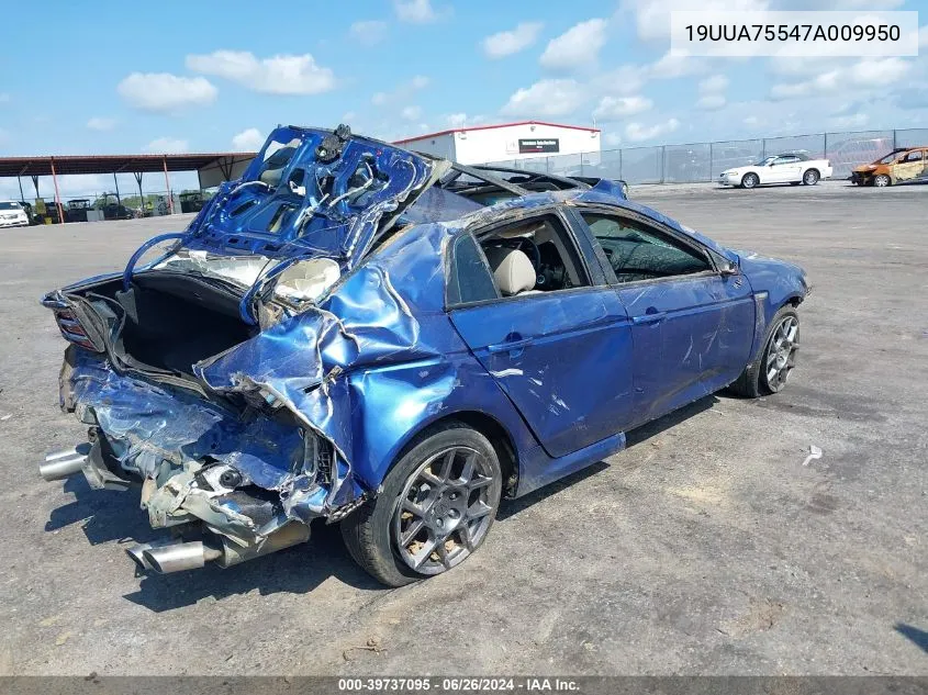 19UUA75547A009950 2007 Acura Tl Type S