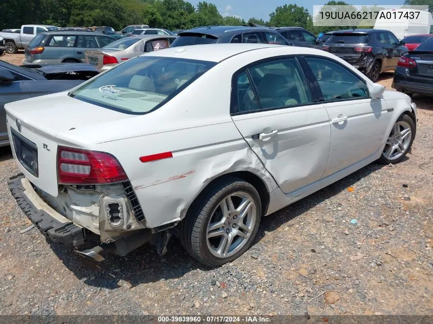 19UUA66217A017437 2007 Acura Tl 3.2