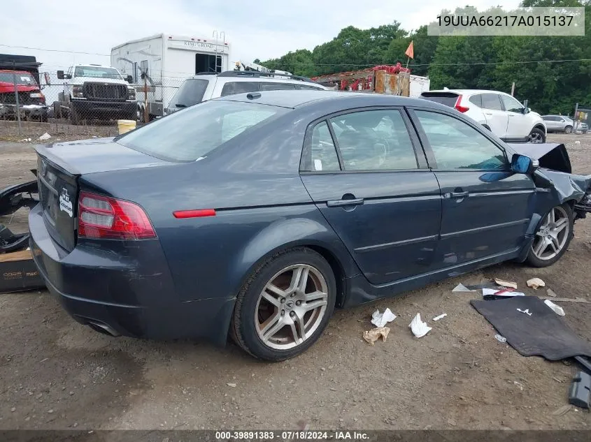 19UUA66217A015137 2007 Acura Tl 3.2