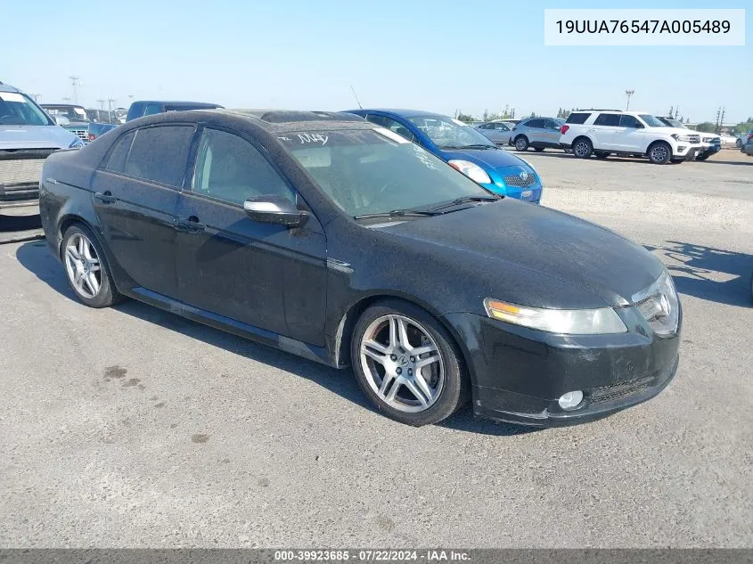 19UUA76547A005489 2007 Acura Tl Type S