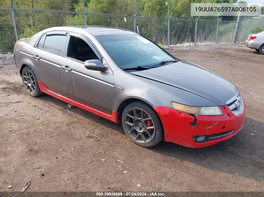 19UUA76597A006105 2007 Acura Tl Type S