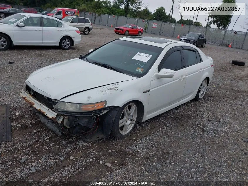 19UUA66227A032867 2007 Acura Tl 3.2