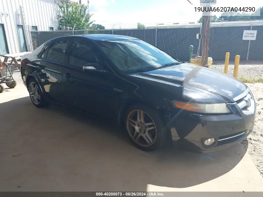 2007 Acura Tl 3.2 VIN: 19UUA66207A044290 Lot: 40200073