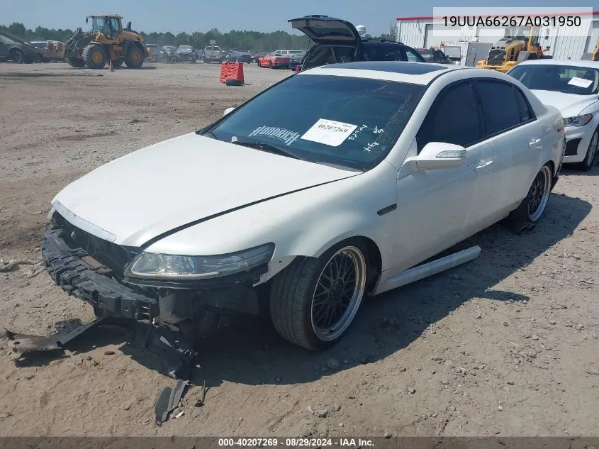 19UUA66267A031950 2007 Acura Tl 3.2