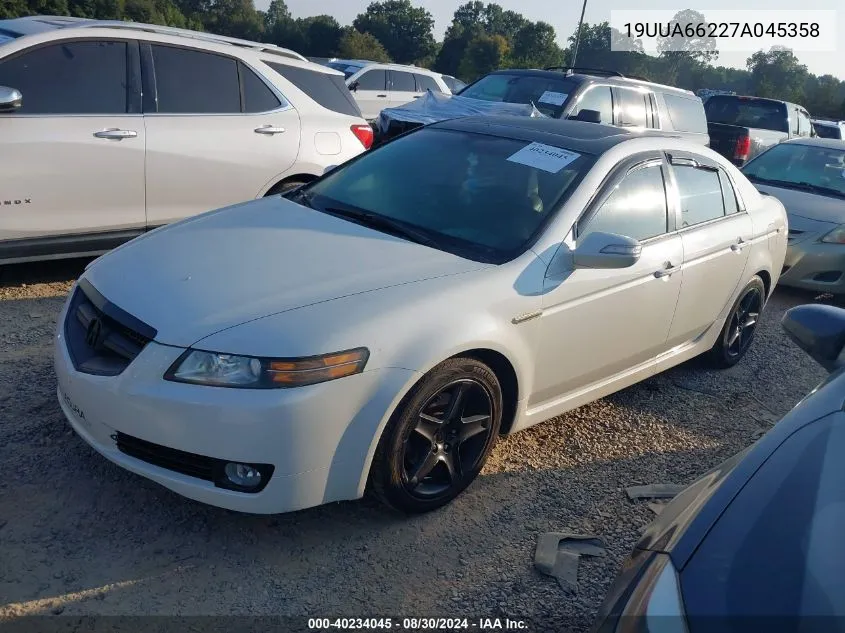 19UUA66227A045358 2007 Acura Tl 3.2