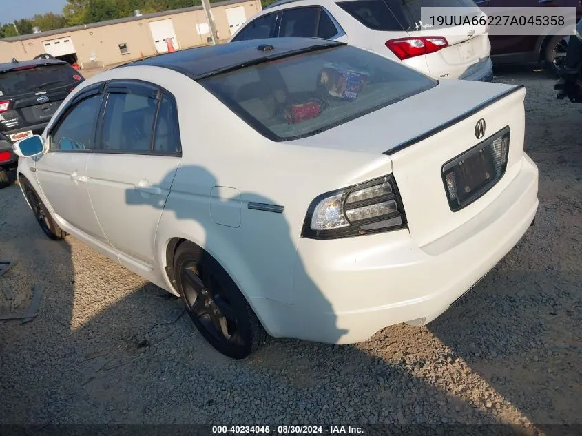 19UUA66227A045358 2007 Acura Tl 3.2