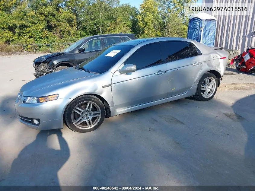 2007 Acura Tl 3.2 VIN: 19UUA66297A015516 Lot: 40248542