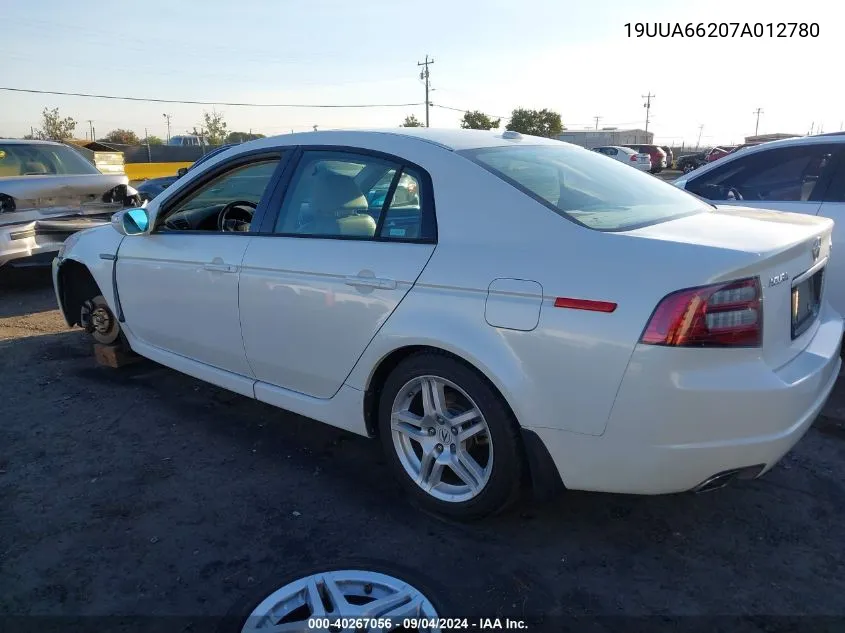 19UUA66207A012780 2007 Acura Tl 3.2