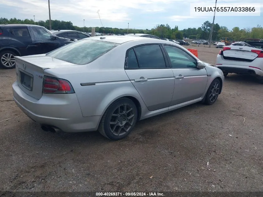 19UUA76557A033866 2007 Acura Tl Type S