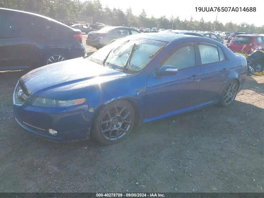 19UUA76507A014688 2007 Acura Tl Type S