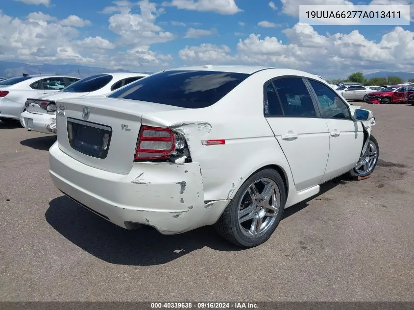 2007 Acura Tl 3.2 VIN: 19UUA66277A013411 Lot: 40339638