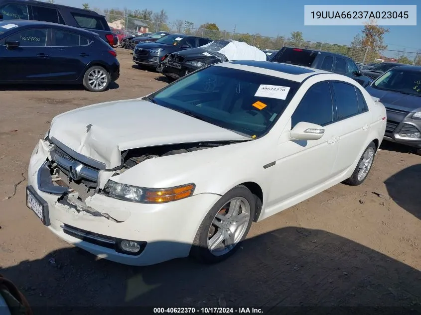 2007 Acura Tl 3.2 VIN: 19UUA66237A023045 Lot: 40622370