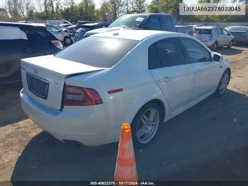 2007 Acura Tl 3.2 VIN: 19UUA66237A023045 Lot: 40622370