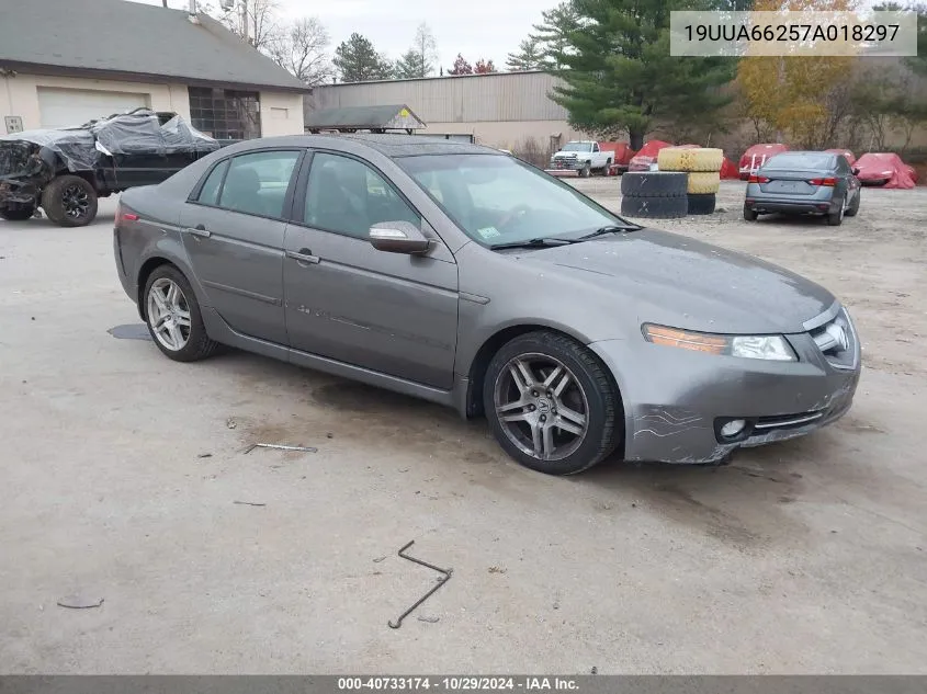 2007 Acura Tl 3.2 VIN: 19UUA66257A018297 Lot: 40733174