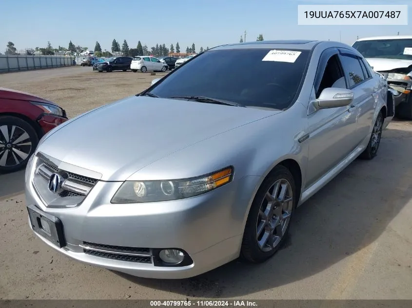 19UUA765X7A007487 2007 Acura Tl Type S