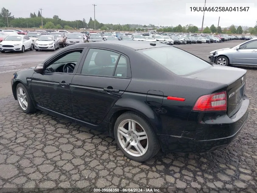 19UUA66258A041547 2008 Acura Tl 3.2